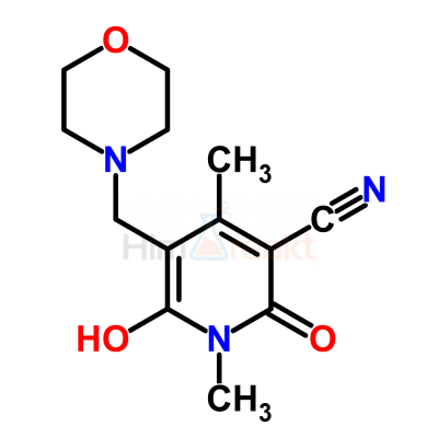 4-Гидрокси-2,5-диметил-3-(морфолинометил)-6-оксо-1,3-циклогексадиен-1-карбонитрил