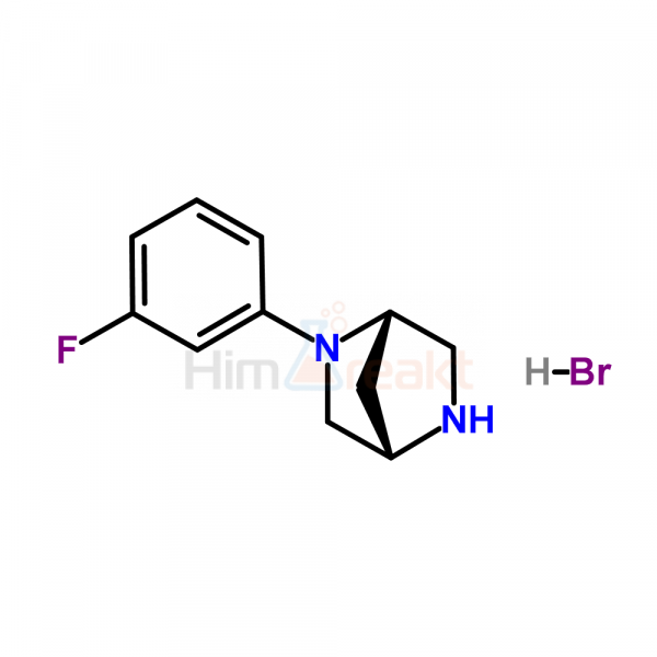 (1S,4s)-(-)-2-(3-фторфенил)-2,5-диазабицикло[2.2.1]гептан гидробромид