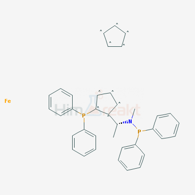 (S)-N-метил-N-дифенилфосфино-1-[(R)-2-(дифенилфосфино)ферроценил]этиламин