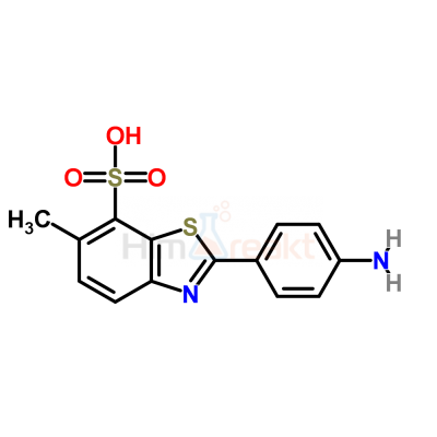 2-(4-Аминофенил)-6-метил-1,3-бензотиазол-7-сульфоновая кислота