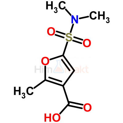 5-[(Диметиламино)сульфонил]-2-метил-3-фуранкарбоновая кислота