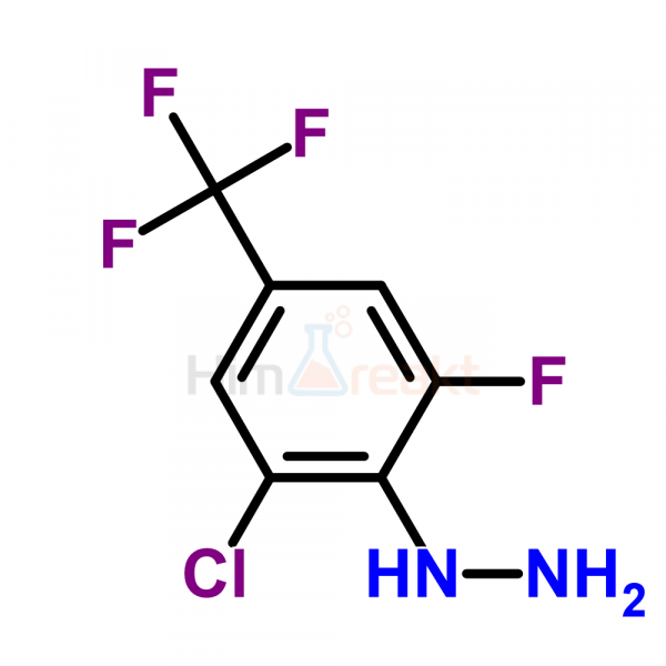 2-Хлор-6-фтор-4-(трифторметил)фенилгидразин