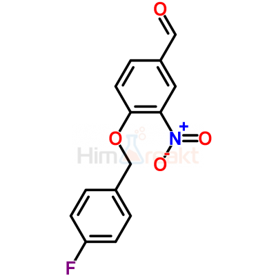 4-(4'-Фторбензилокси)-3-нитробензальдегид