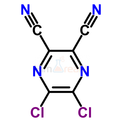 5,6-Дихлор-2,3-дицианопиразин