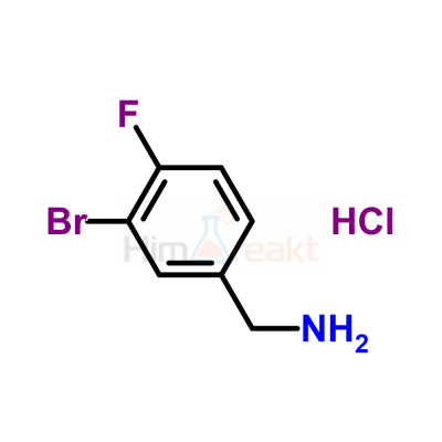 3-Бром-4-фторбензиламин гидрохлорид