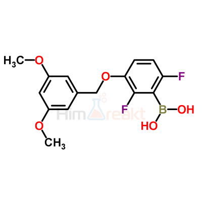 2,6-Дифтор-3-(3',5'-диметоксибензилокси)фенилборная кислота