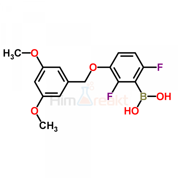 2,6-Дифтор-3-(3',5'-диметоксибензилокси)фенилборная кислота