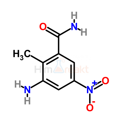 3-Амино-2-метил-5-нитробензамид