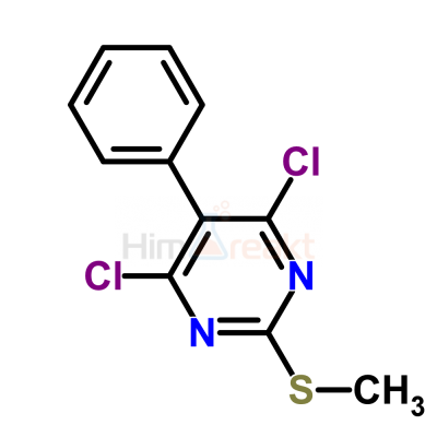4,6-Дихлор-2-метилтио-5-фенилпиримидин