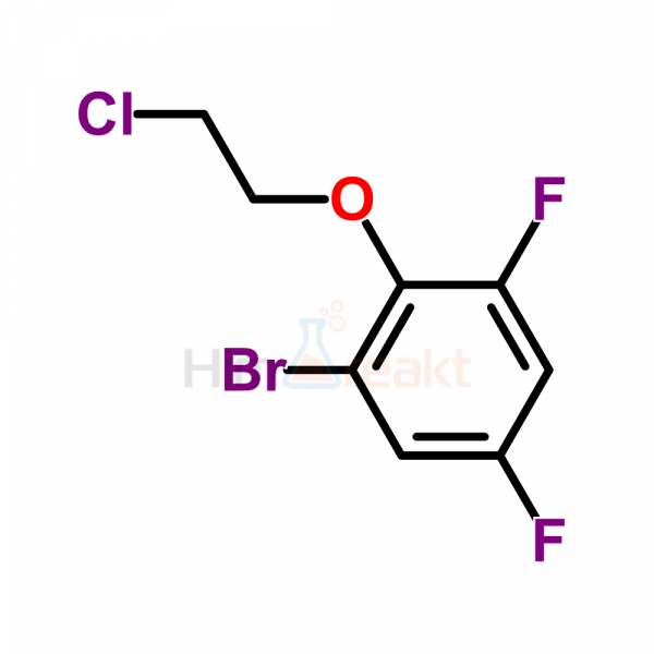 1-(2-Бром-4,6-дифторфенокси)-2-хлорэтан
