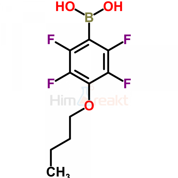 4-Бутокси-2,3,5,6-тетрафторфенилборная кислота