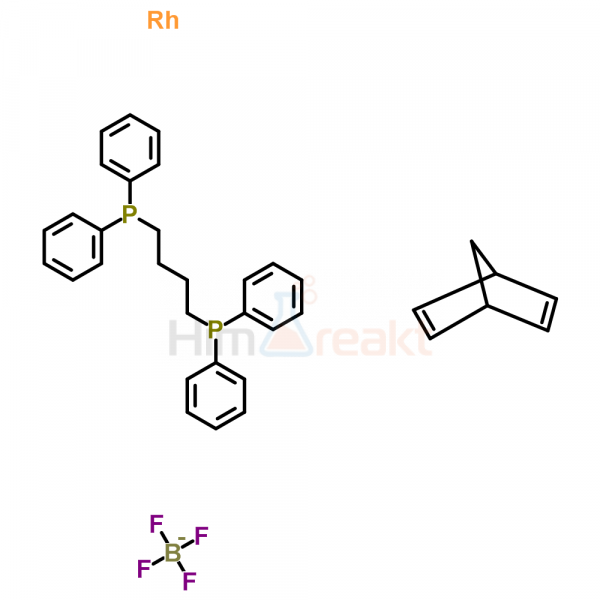 (Бицикло[2.2.1]гепта-2,5-диен)[1,4-бис(дифенилфосфино)бутан]родий(I) тетрафторборат