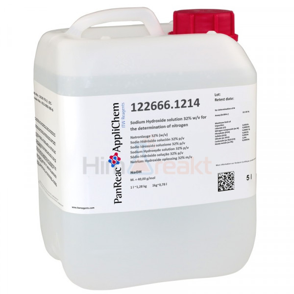 Натрия гидроксид, раствор (32% w/v), для аналитики
