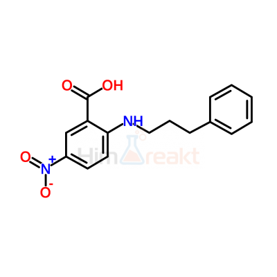 5-Нитро-2-(3-фенилпропиламино)бензойная кислота