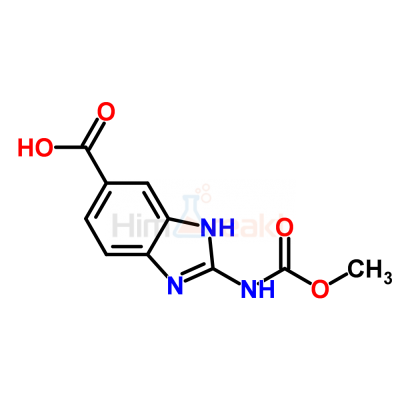 2-Метоксикарбониламино-1h-бензоимидазол-6-карбоновая кислота