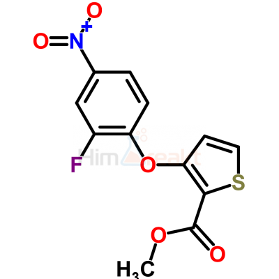 Метил 3-(2-фтор-4-нитрофенокси)-2-тиофенкарбоксилат