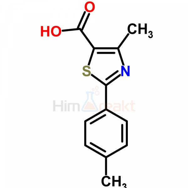 4-Метил-2-(4-метилфенил)-1,3-тиазол-5-карбоновая кислота