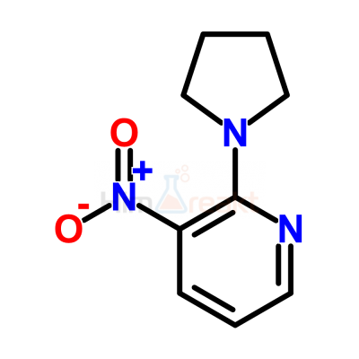 3-Нитро-2-(1-пирролидинил)пиридин
