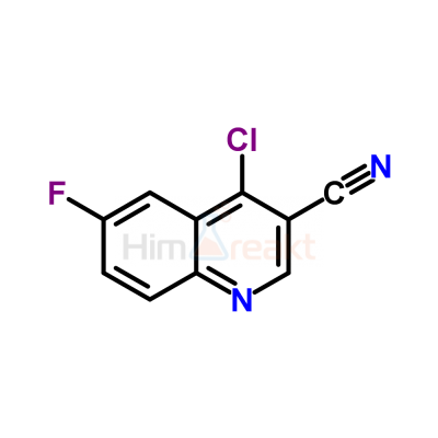 4-Хлор-6-фтор-куинолин-3-карбонитрил