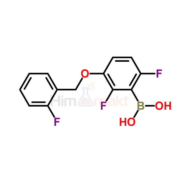 2,6-Дифтор-3-(2'-фторбензилокси)фенилборная кислота
