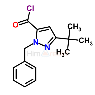 1-Бензил-3-трет-бутил-1H-пиразол-5-карбонил хлорид