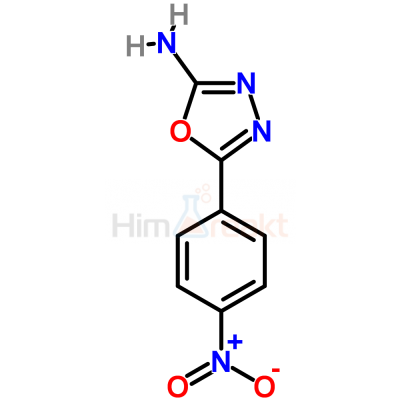2-Амино-5-(4-нитрофенил)-1,3,4-оксадиазол