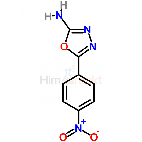 2-Амино-5-(4-нитрофенил)-1,3,4-оксадиазол