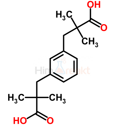 альфа,альфа,альфа',альфа'-Тетраметил-1,3-бензолдипропионовая кислота