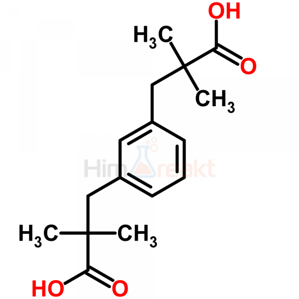 альфа,альфа,альфа',альфа'-Тетраметил-1,3-бензолдипропионовая кислота