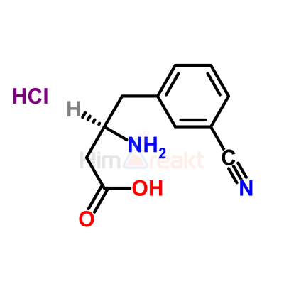 (R)-3-амино-4-(3-циано-фенил)-масляная кислота гидрохлорид