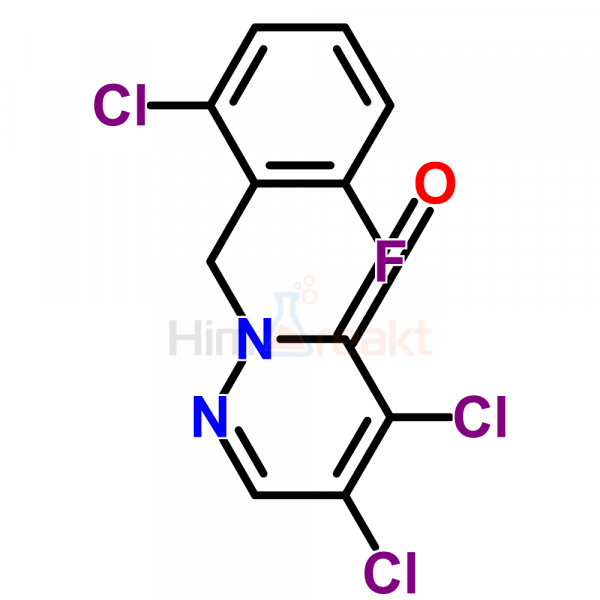 2-(2-Хлор-6-фторбензил)-4,5-дихлорпиридазин-3-(2H)-он
