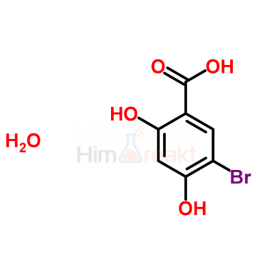 5-Бром-2,4-дигидроксибензойная кислота моногидрат