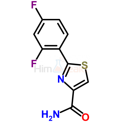 2-(2,4-Дифторфенил)тиазол-4-карбоксамид