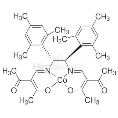 (1R,2r)-n,n'-бис(2-ацетил-3-оксо-2-бутенилиден)-1,2-димезитилэтилендиаминато кобальт(II)
