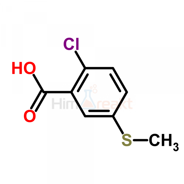2-Хлор-5-(метилтио)бензойная кислота