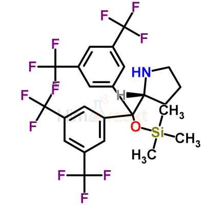 (R)-альфа,альфа-бис[3,5-бис(трифторметил)фенил]-2-пирролидинметанол триметилсилил эфир