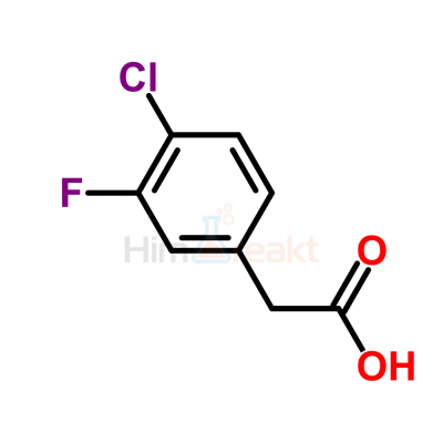 4-Хлор-3-фторфенилуксусная кислота