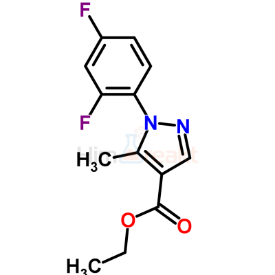 Этил 1-(2,4-дифторфенил)-5-метилпиразол-4-карбоксилат