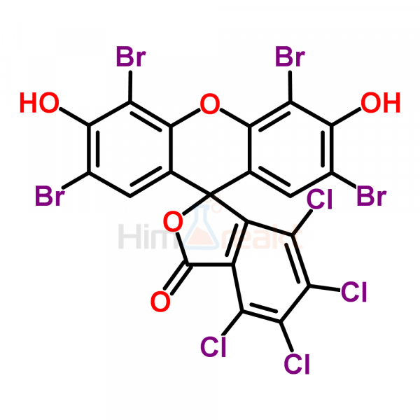 2',4',5',7'-Тетрабром-3,4,5,6-тетрахлорфлуоресцеин