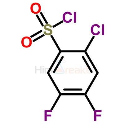 2-Хлор-4,5-дифторбензолсульфонил хлорид