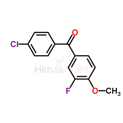 4-Хлор-3'-фтор-4'-метоксибензофенон