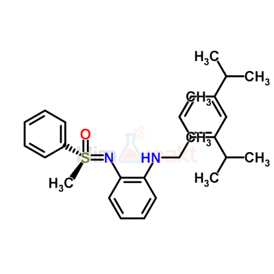 (S)-s-метил-s-фенил-N-{2-[(2,4,6-триизопропилфенил)метиламино]фенил}сульфоксимин