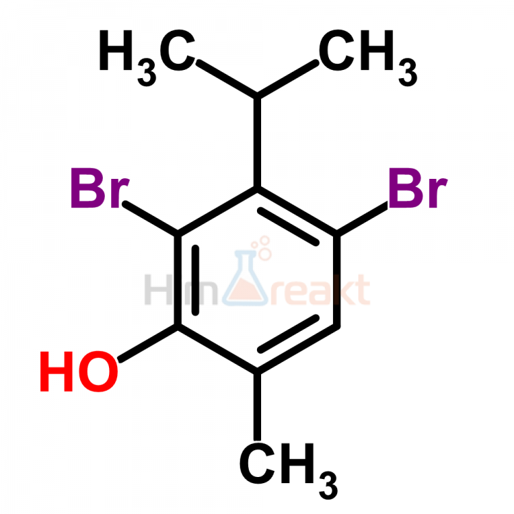 2,4-Дибром-3-изопропил-6-метилбензолол.