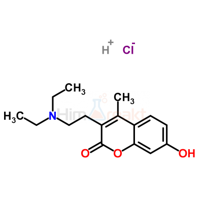 3-[2-(Диэтиламино)этил]-7-гидрокси-4-метилкоумарин гидрохлорид
