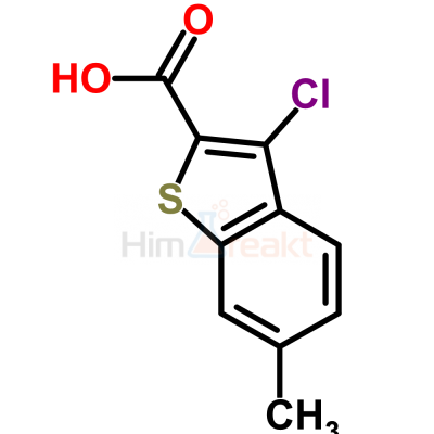 3-Хлор-6-метилбензо[b]тиофен-2-карбоновая кислота
