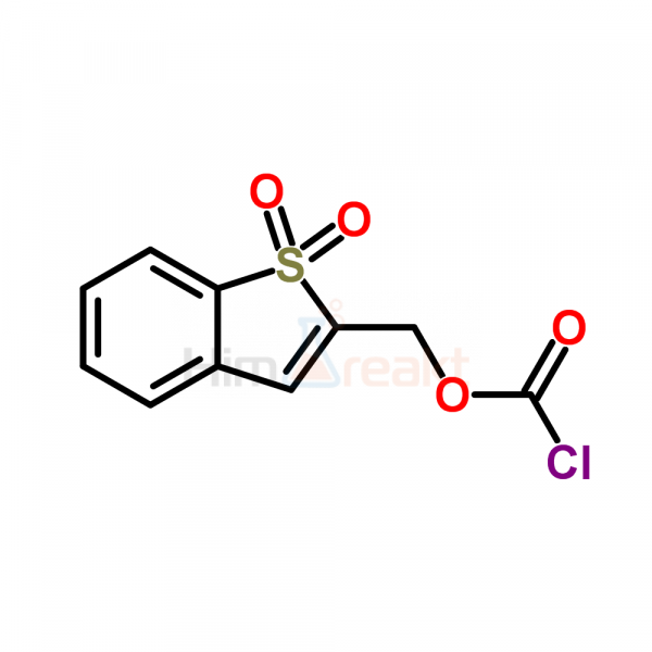 1,1-Диоксобензо[b]тиофен-2-илметил хлороформат