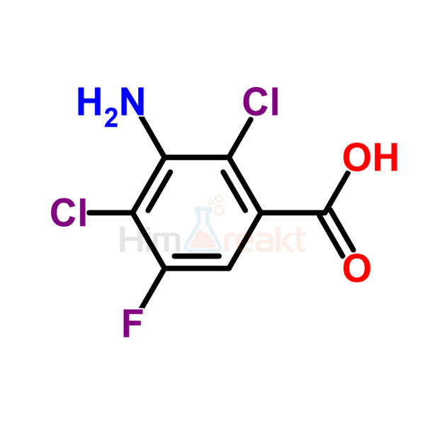 3-Амино-2,4-дихлор-5-фторбензойная кислота