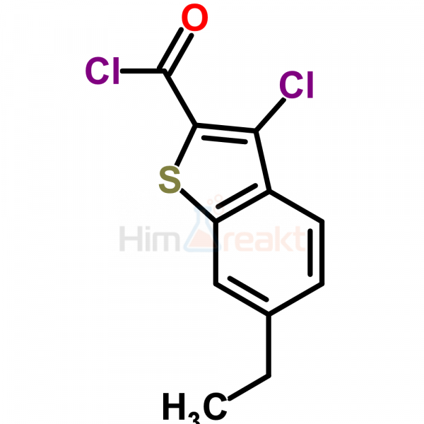 3-Хлор-6-этилбензо[b]тиофен-2-карбонил хлорид