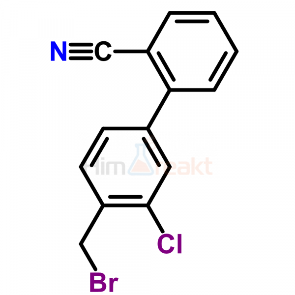 4'-Бромметил-3'-хлор-1,1'-бифенил-2-карбонитрил
