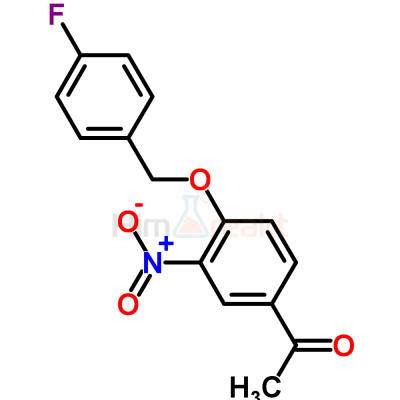 4-(4-Фторбензилокси)-3-нитроАцетофенон